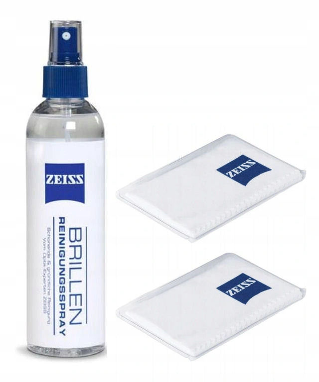 

Płyn Do Okularów Zeiss 240ml 2 x Ściereczka