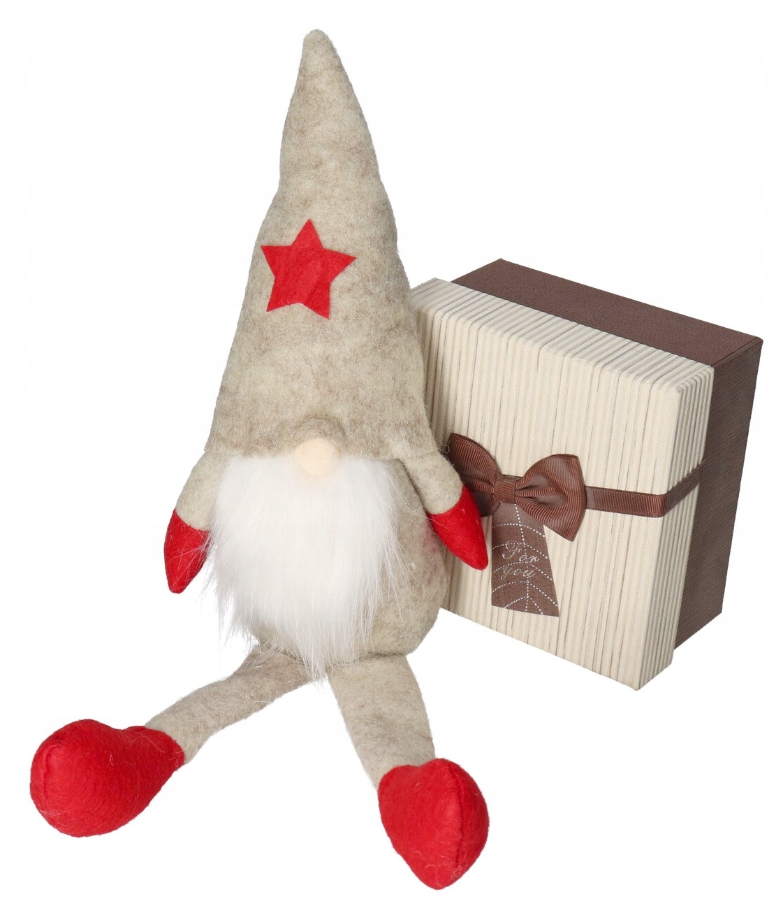 SKRZAT KRASNAL ŚWIĄTECZNY PREZENT NA ŚWIĘTA DUŻY Materiał dominujący inny