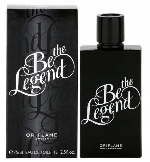 Oriflame BE THE LEGEND woda toaletowa 75ml USZKODZONE