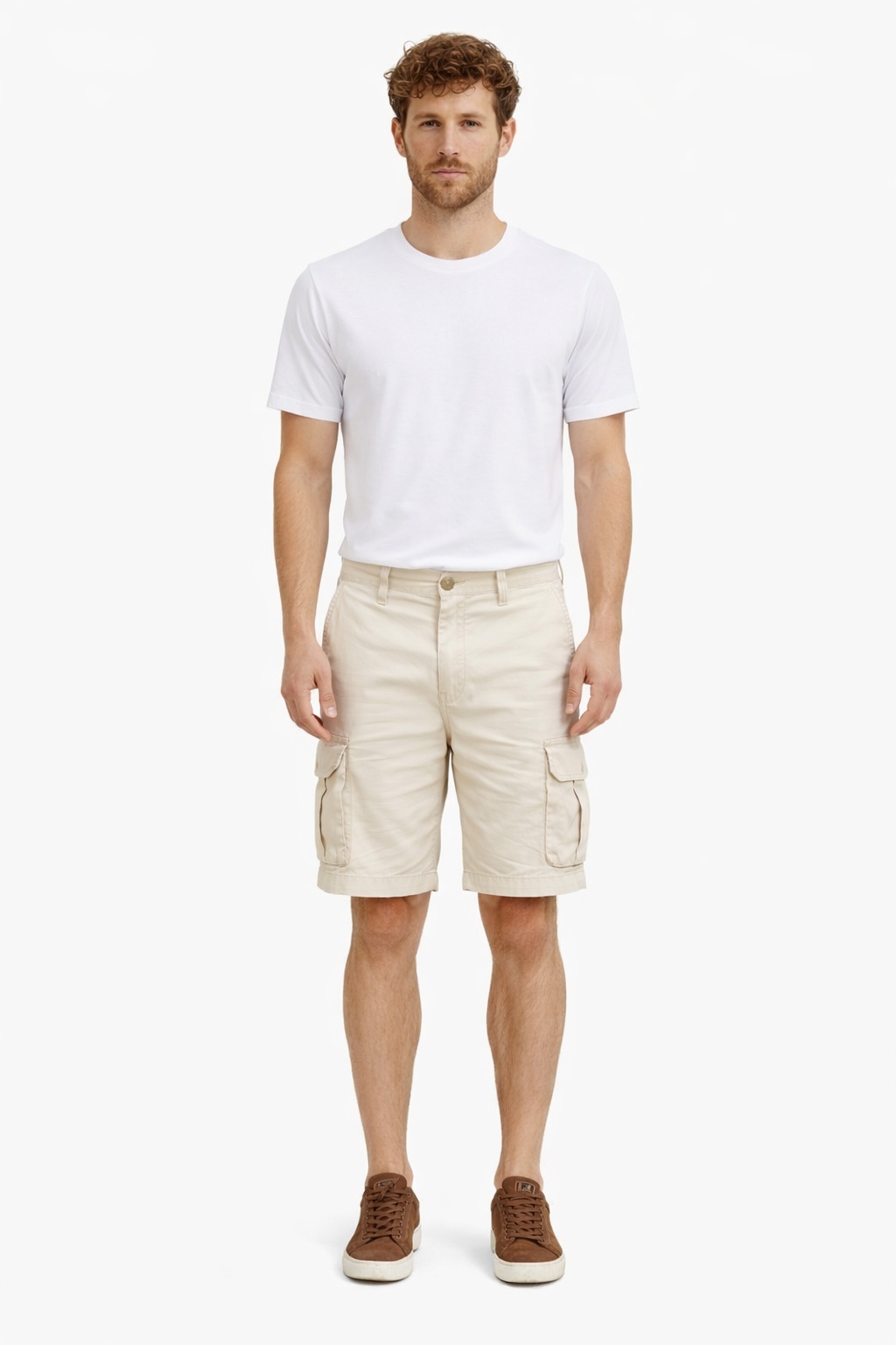 Aeronautica Militare Kraťasy Cargo Bavlněné S Kapsami 48 I3A