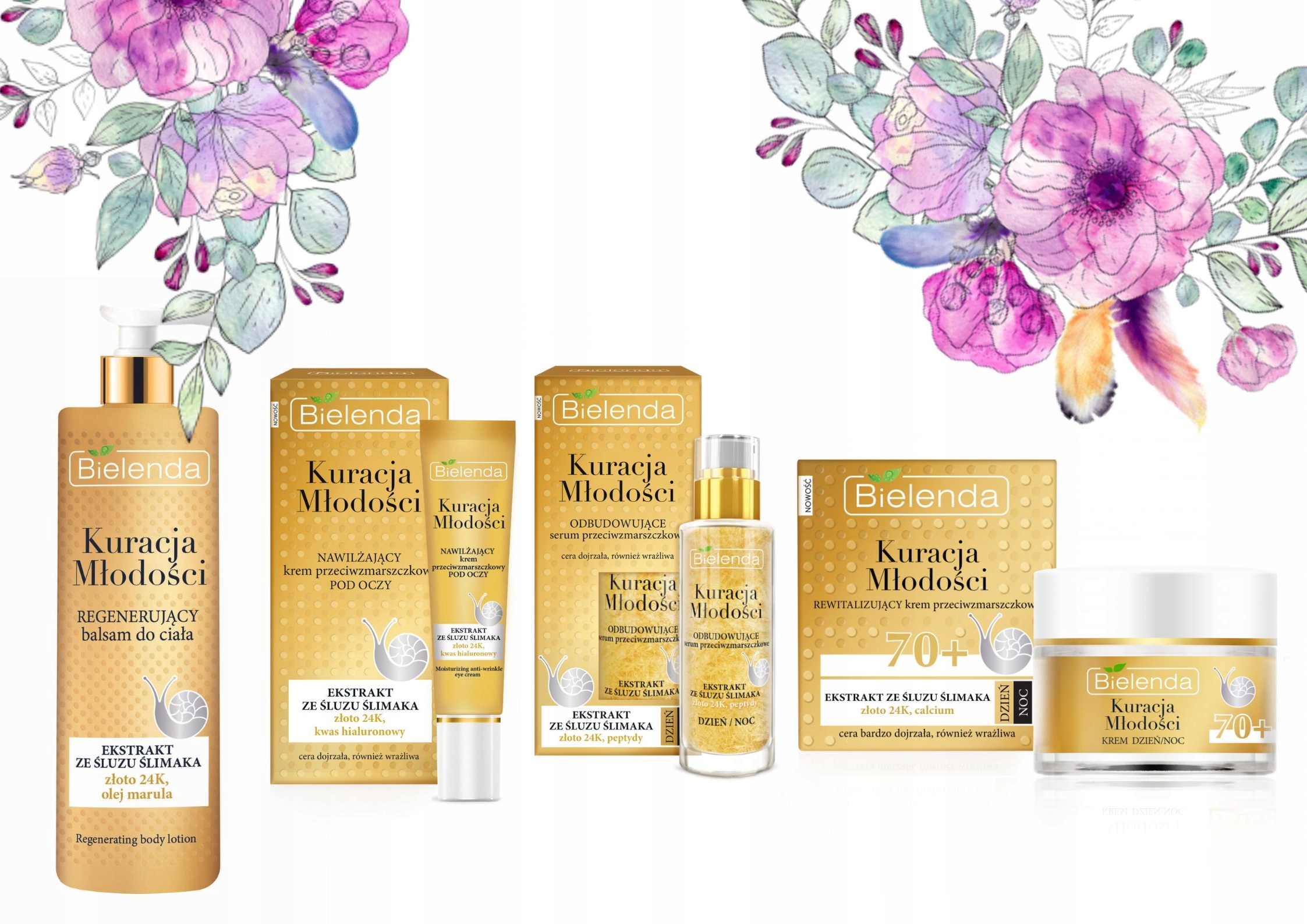 Bielenda Den žen dárková sada Box 70+exkluzivní