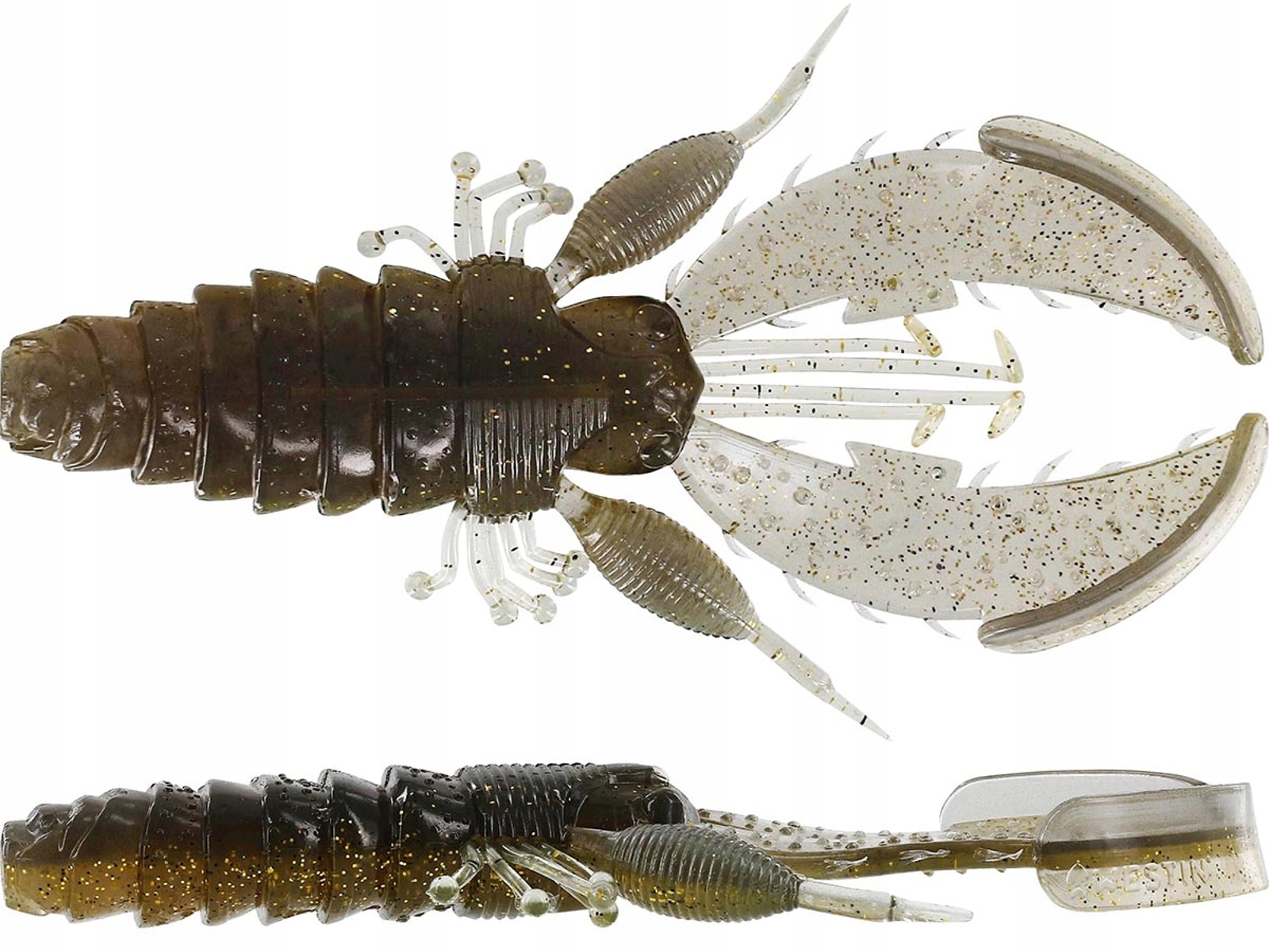 Westin CreCraw Creaturebait Rak 6,5cm 4g Uv Gloom