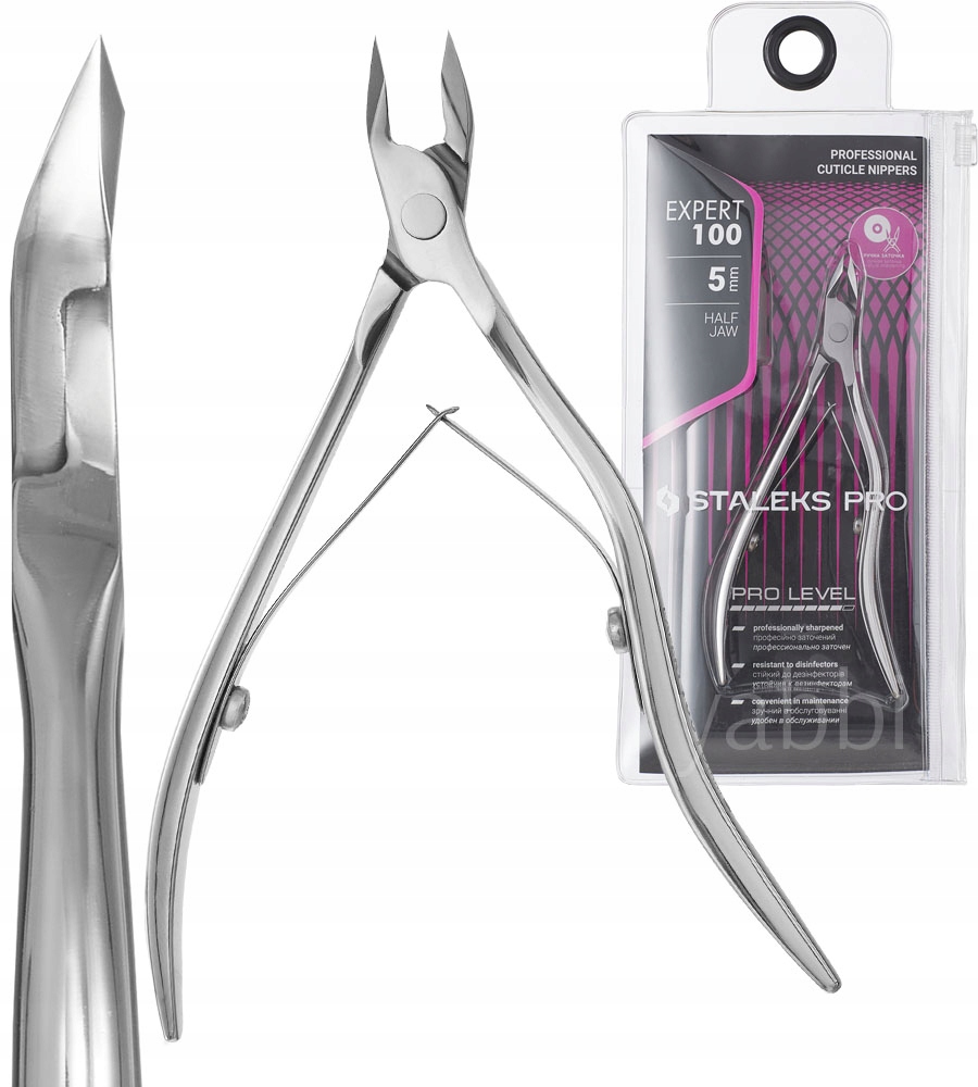 Staleks Kleště na kůžičku Expert NE-100-5 5 mm