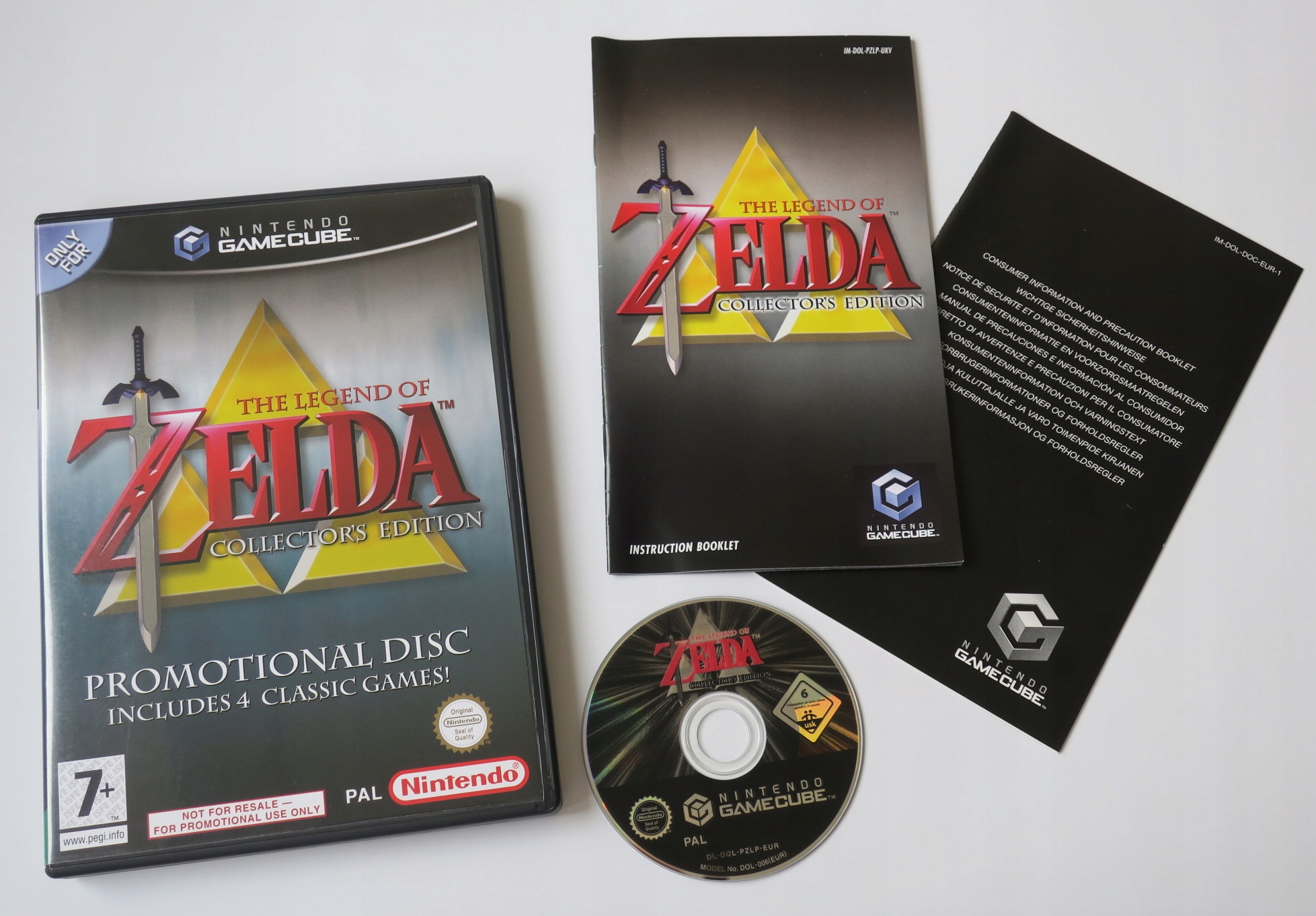 NGC GRA THE LEGEND OF ZELDA COLLECTOR'S EDITION NINTENDO GAMECUBE Platforma Nintendo GameCube