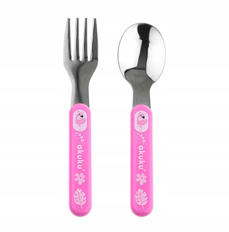 AKUKU ZESTAW SZTUĆCÓW METALOWYCH WIDELEC ŁYŻECZKA