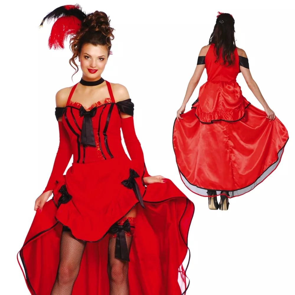 Kostým pro dospělé Španělská tanečnice Kankan S