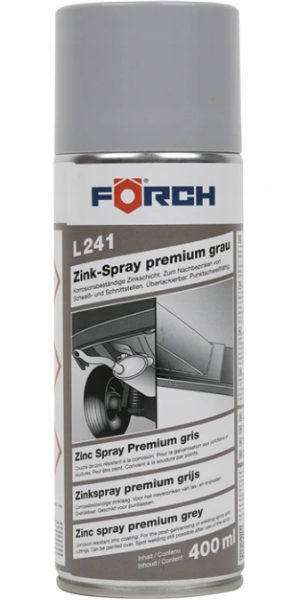 

Forch L241 Cynk Spray Premium 400 ML do +500 °C