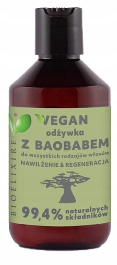 

Bioelixire Baobab Wegańska Odżywka Nawilżająca 300