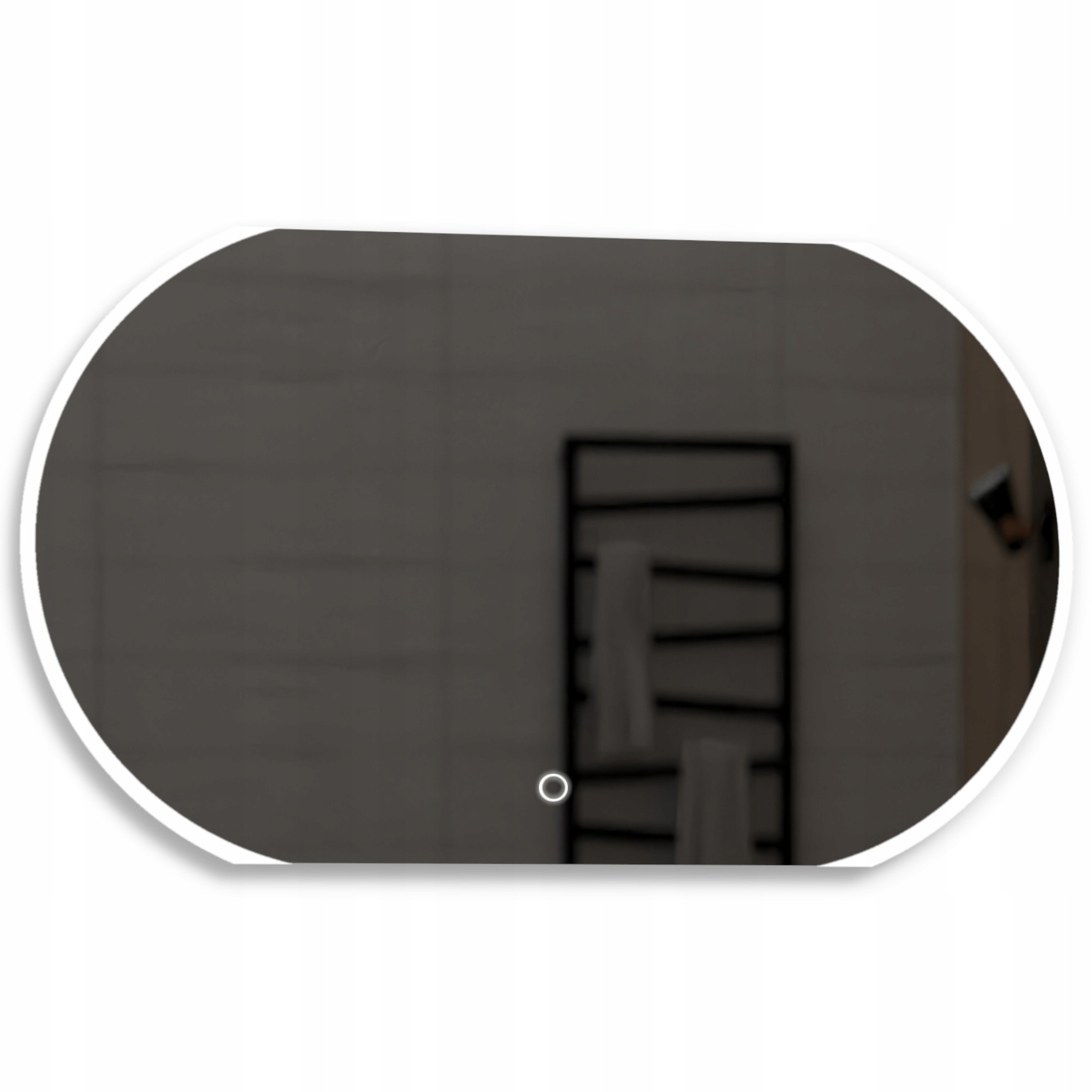 Zrcadlo zaoblené Led s dotykem Baltimore 190x80