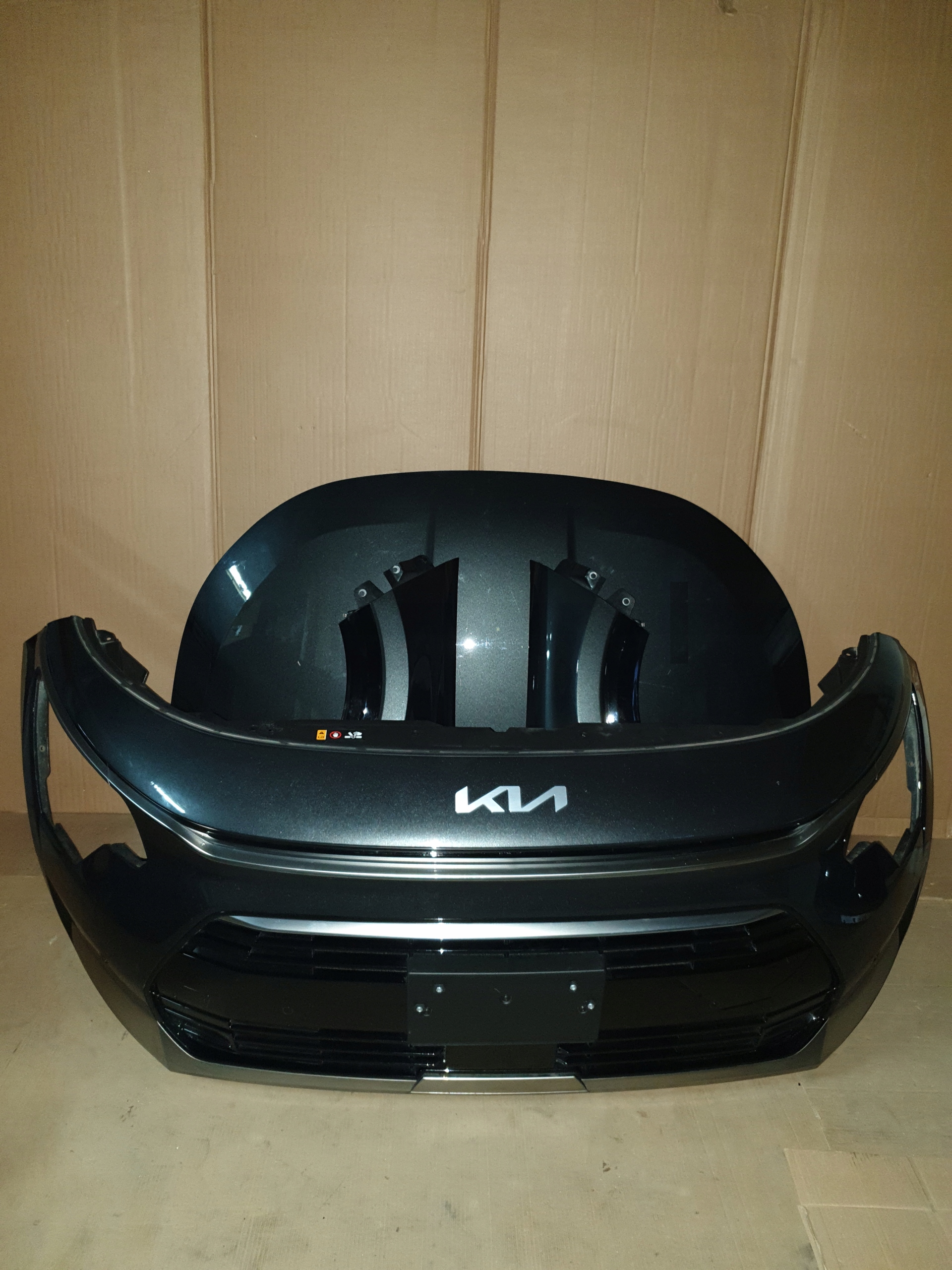 KIA NIRO 2 II 2022-2024 ПЕРЕД КАПОТ КРИЛА БАМПЕР