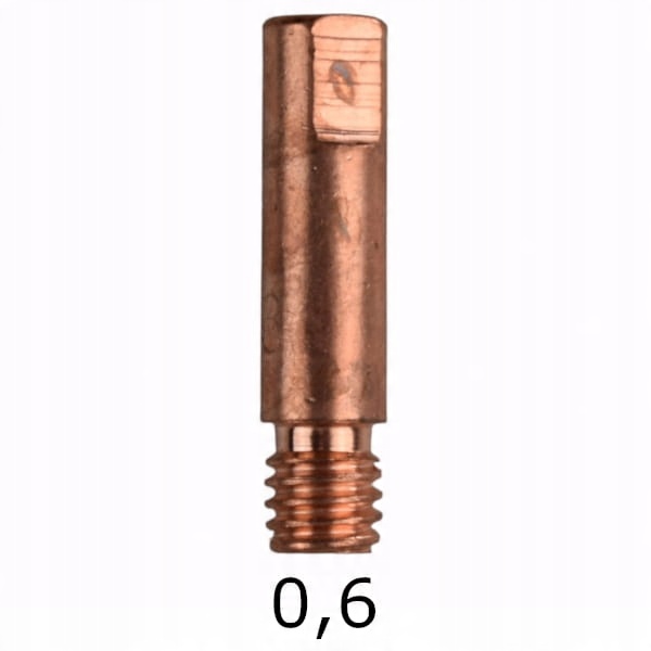 

Końcówka Prądowa Mig Mb 15 M6, dł 25 mm, fi 0,6 mm