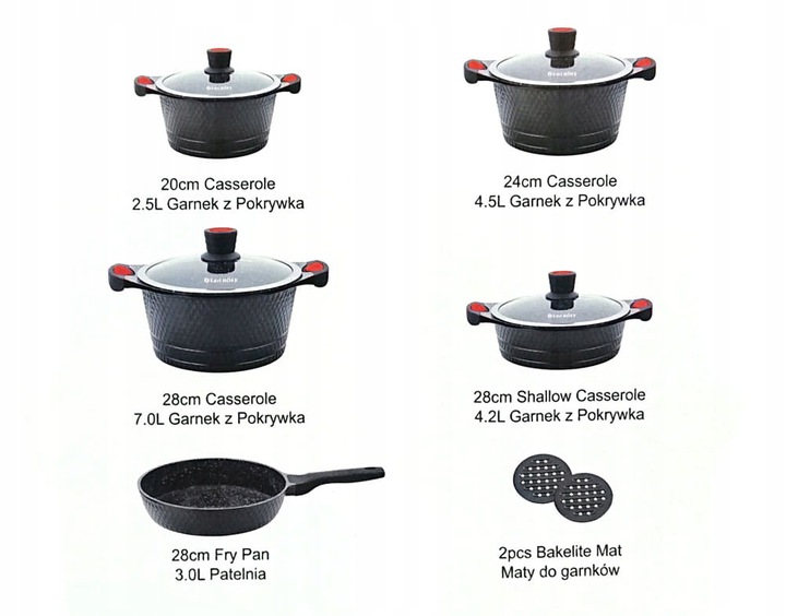 ZESTAW GARNKOW Z POWŁ. MARMUR. ZILNER ZL-8511 Kod producenta zl-8511