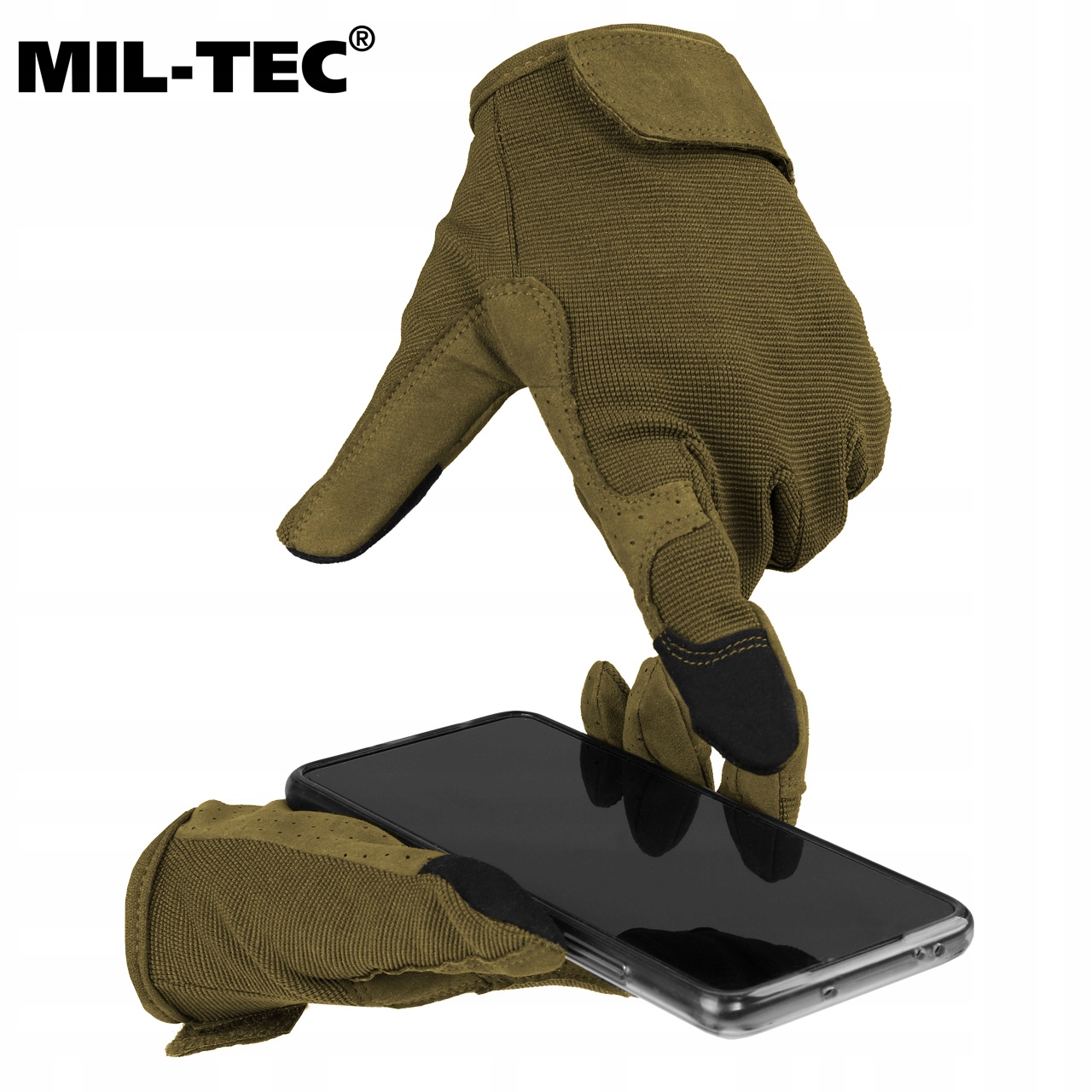Rękawice rękawiczki taktyczne strzeleckie Mil-Tec Touch olive M Kolekcja MILITARIA,OUTDOOR