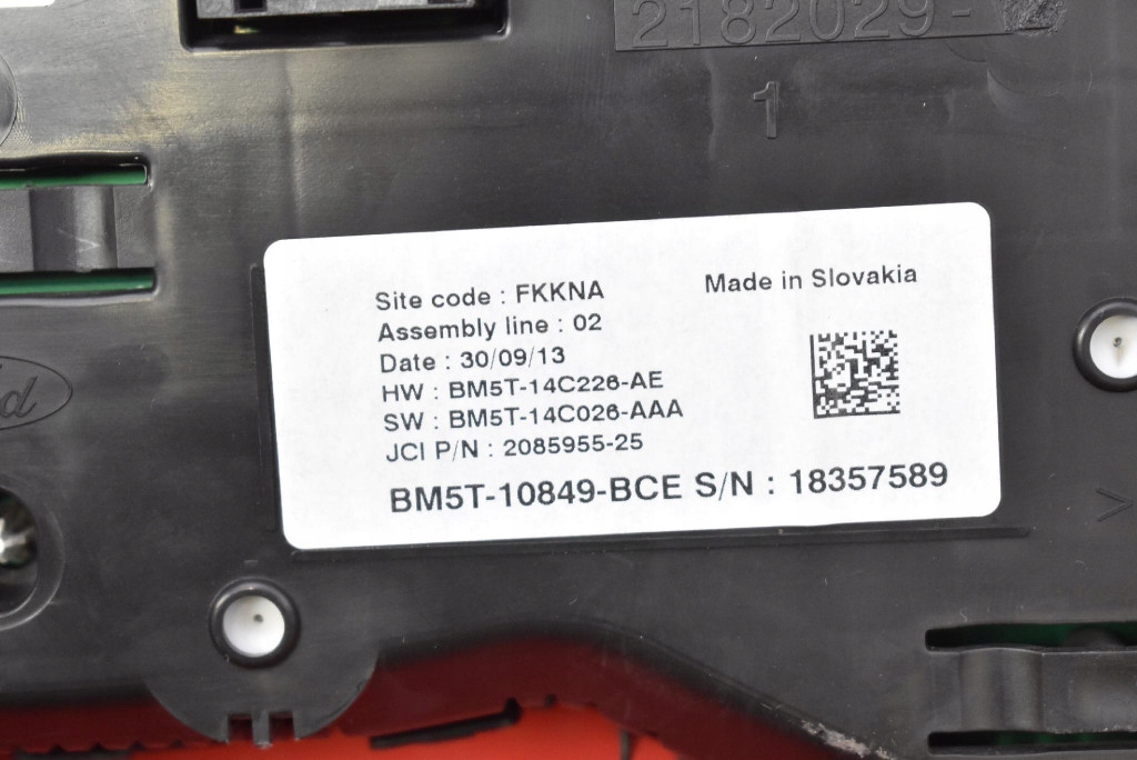 dials dials EU BM5T-10849-BCE FORD C-MAX MK2 II 1.6 TDCI 116 KM 10-15