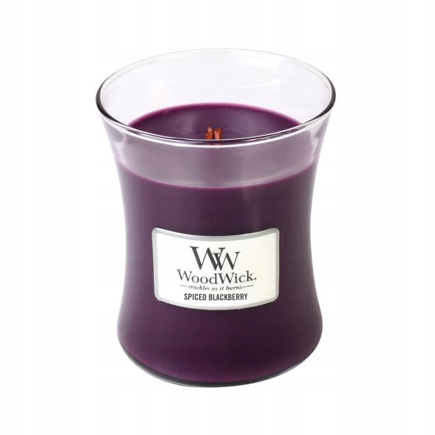 

Świeca WoodWick Spiced Blackberry średnia 275g