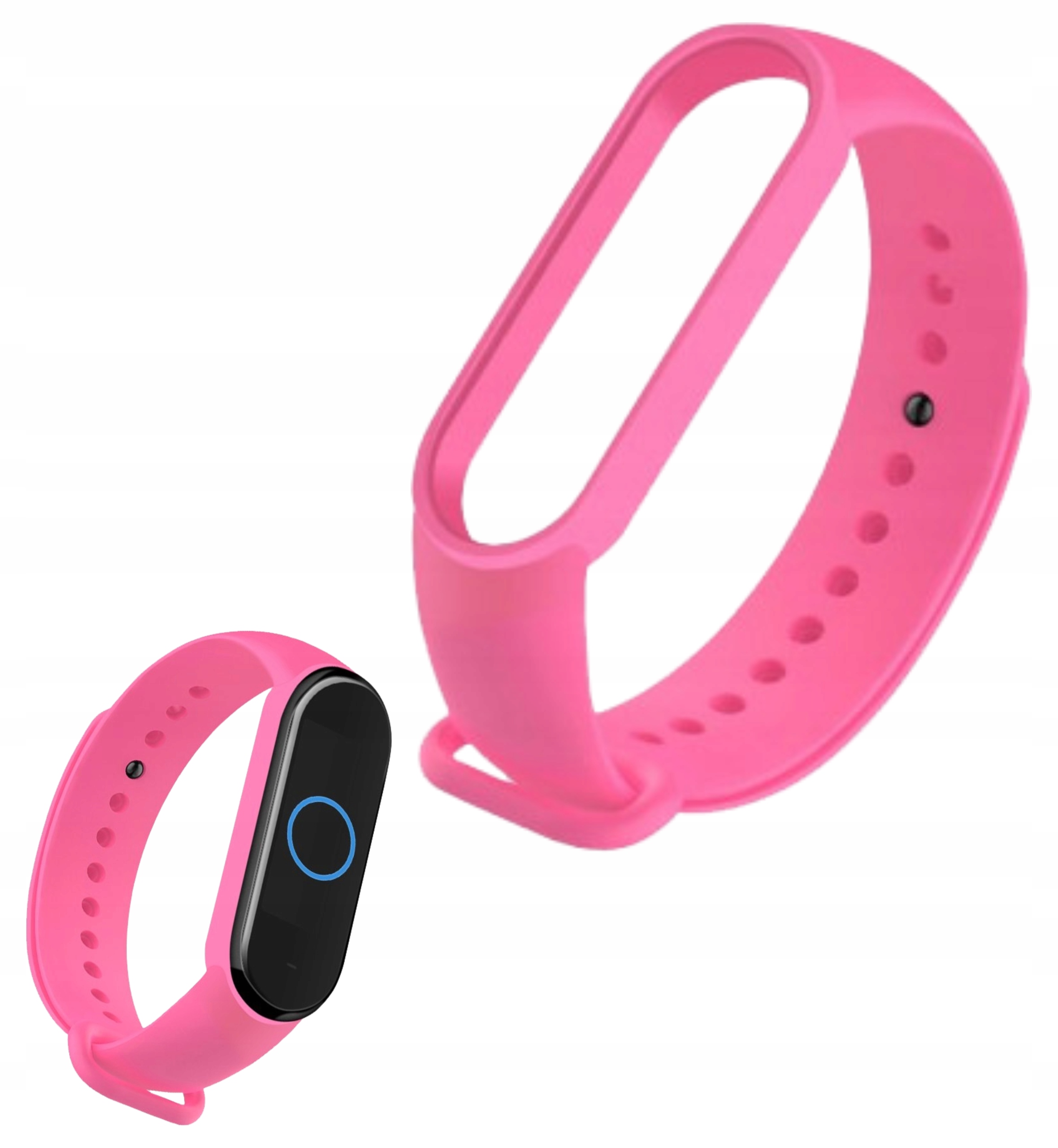 

Pasek Opaska Do Xiaomi MI Band 5 Różowy Zamiennik