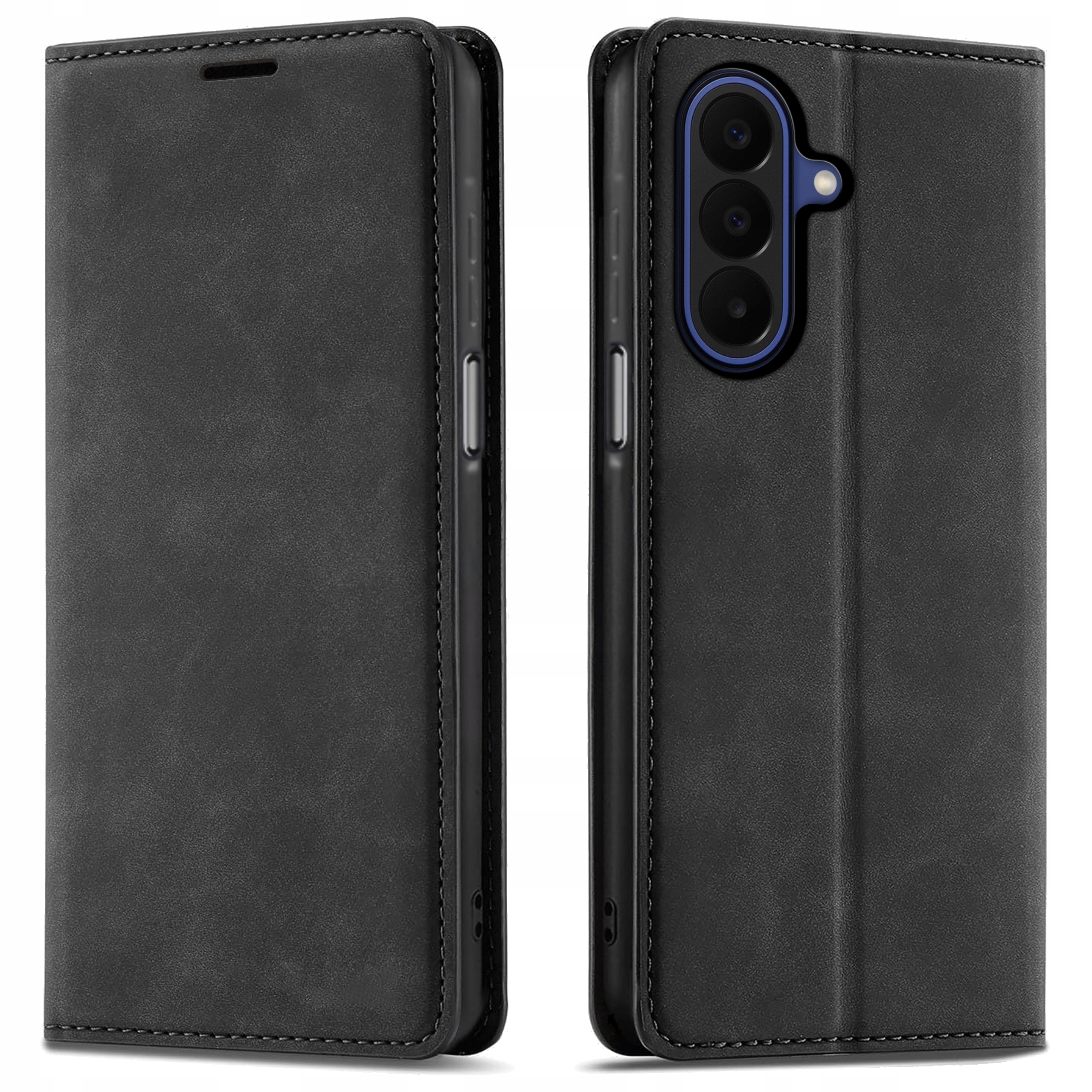 Etui Z Klapką do Samsung A27 5G Zamykane Magnetyczne Skórzane Szkło 9H