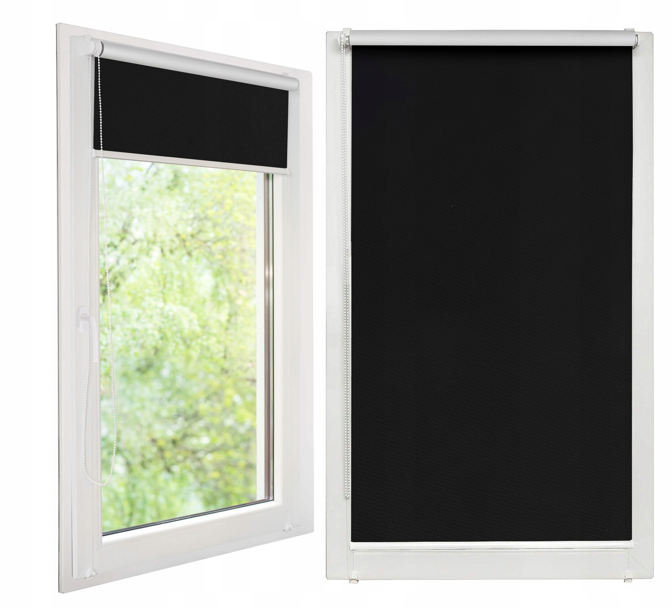 Rolety wewnętrzne z prowadnicami roleta termiczna na wymiar 93x150 cm