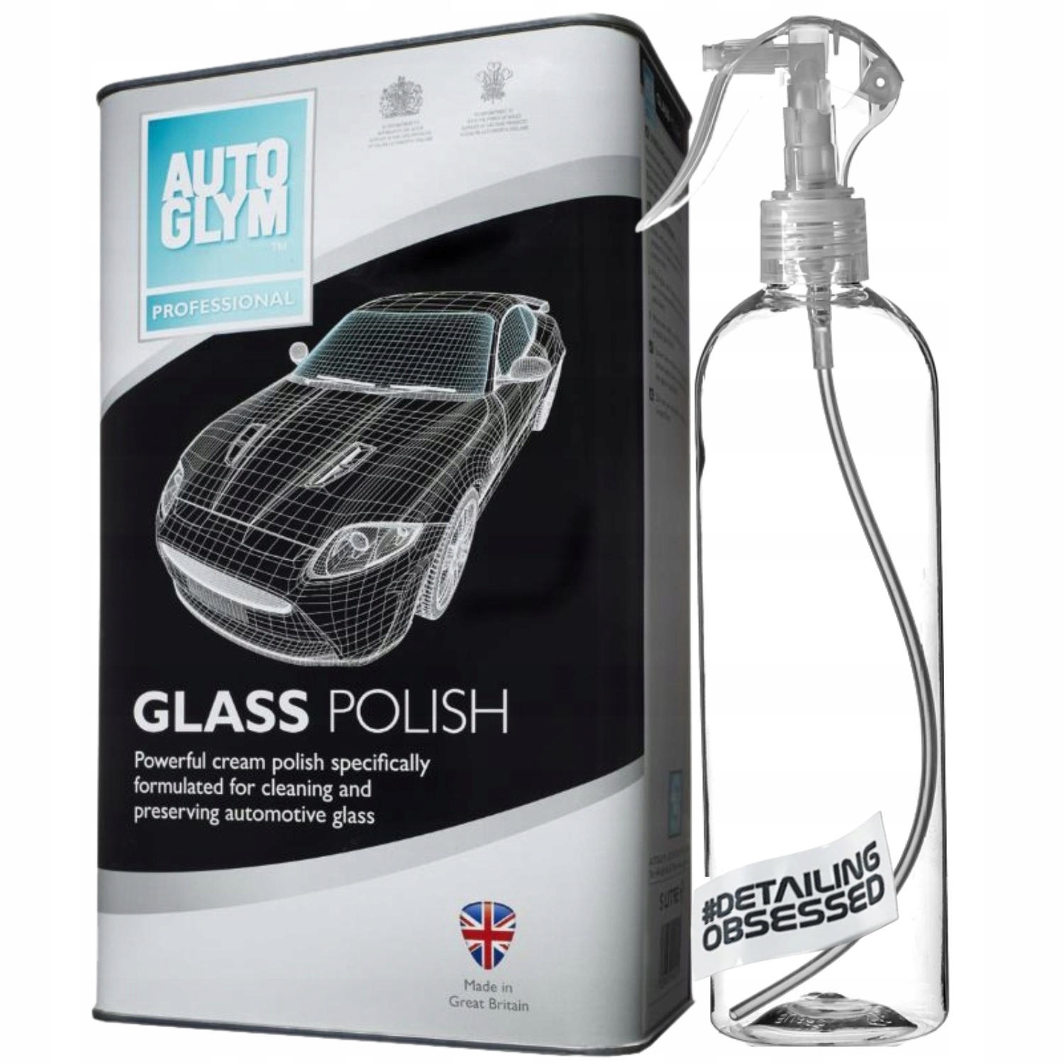 Autoglym Glass Polish 5L mlieko na čistenie skiel