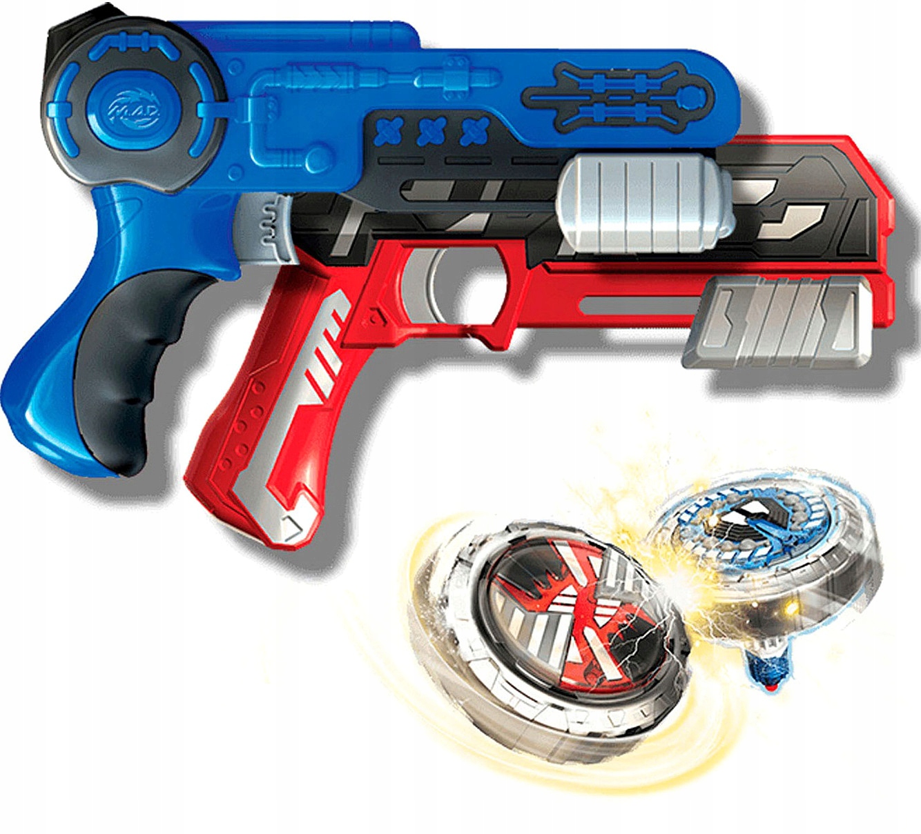 

2 Pistolety Z Wyrzutnią Spinner Battle Edition