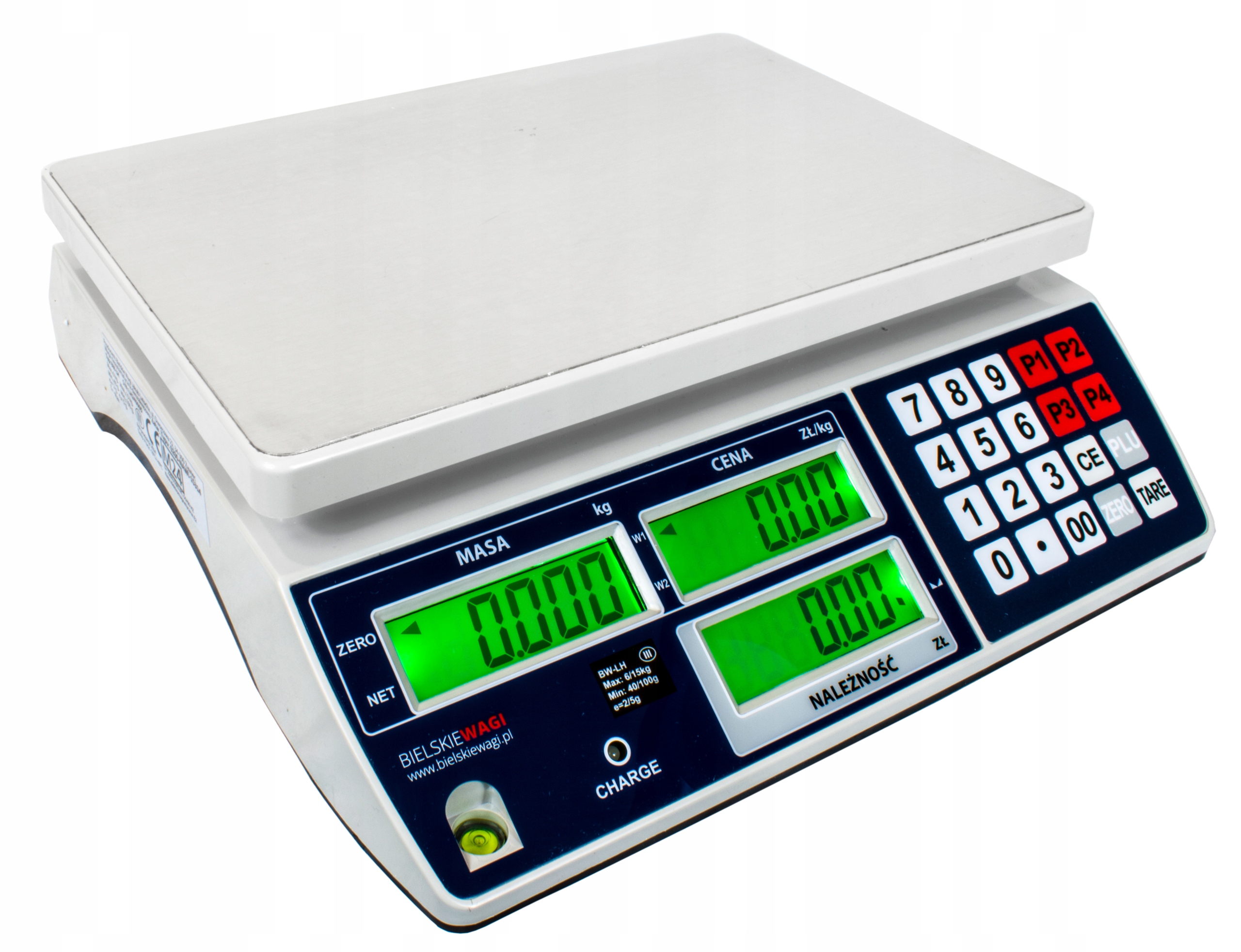 Obchodní Váha S Legalizací 6 Kg Elektronická Kalkulačka Přesná LCD