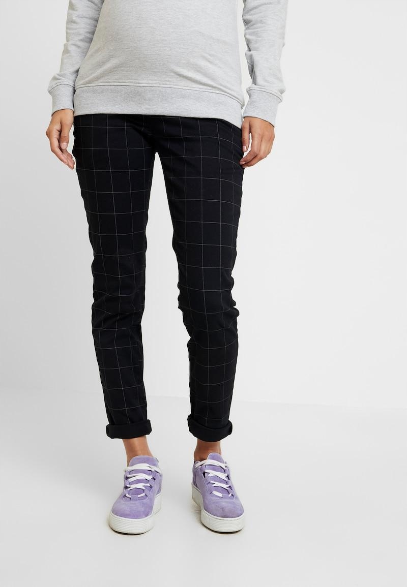 LOVE2WAIT MATERNITY SPODNIE CZARNE KRATKA 33 1AZT Płeć kobieta