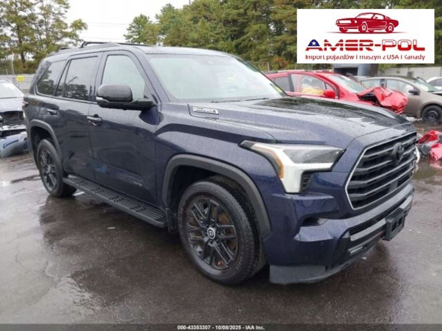 Toyota Sequoia 2024r., 4x4, 3.4L 3.4 Hybryda 437KM
