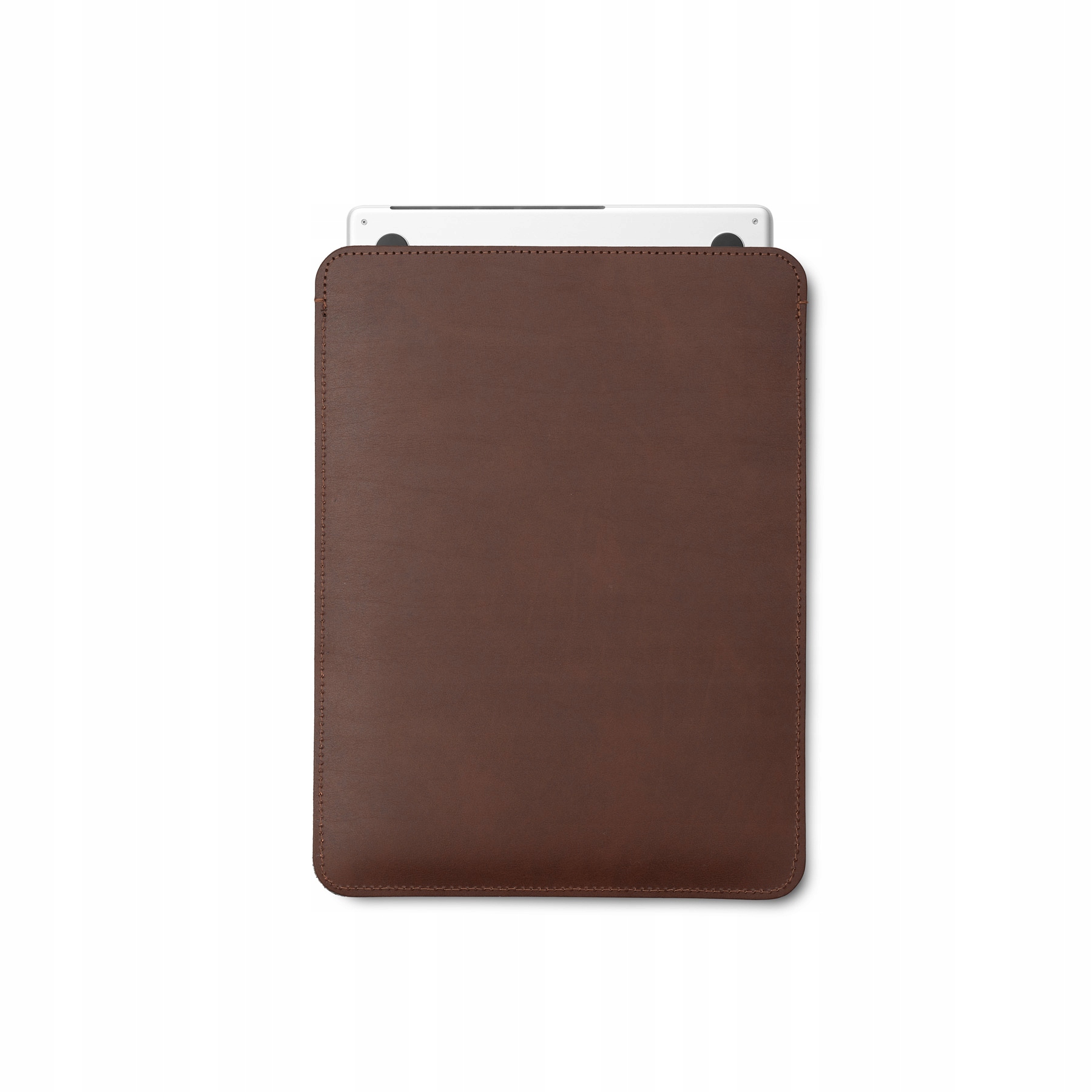 BALTAN Etui skórzane Premium do MacBooka Air 13" M4 ciemny brąz — 8