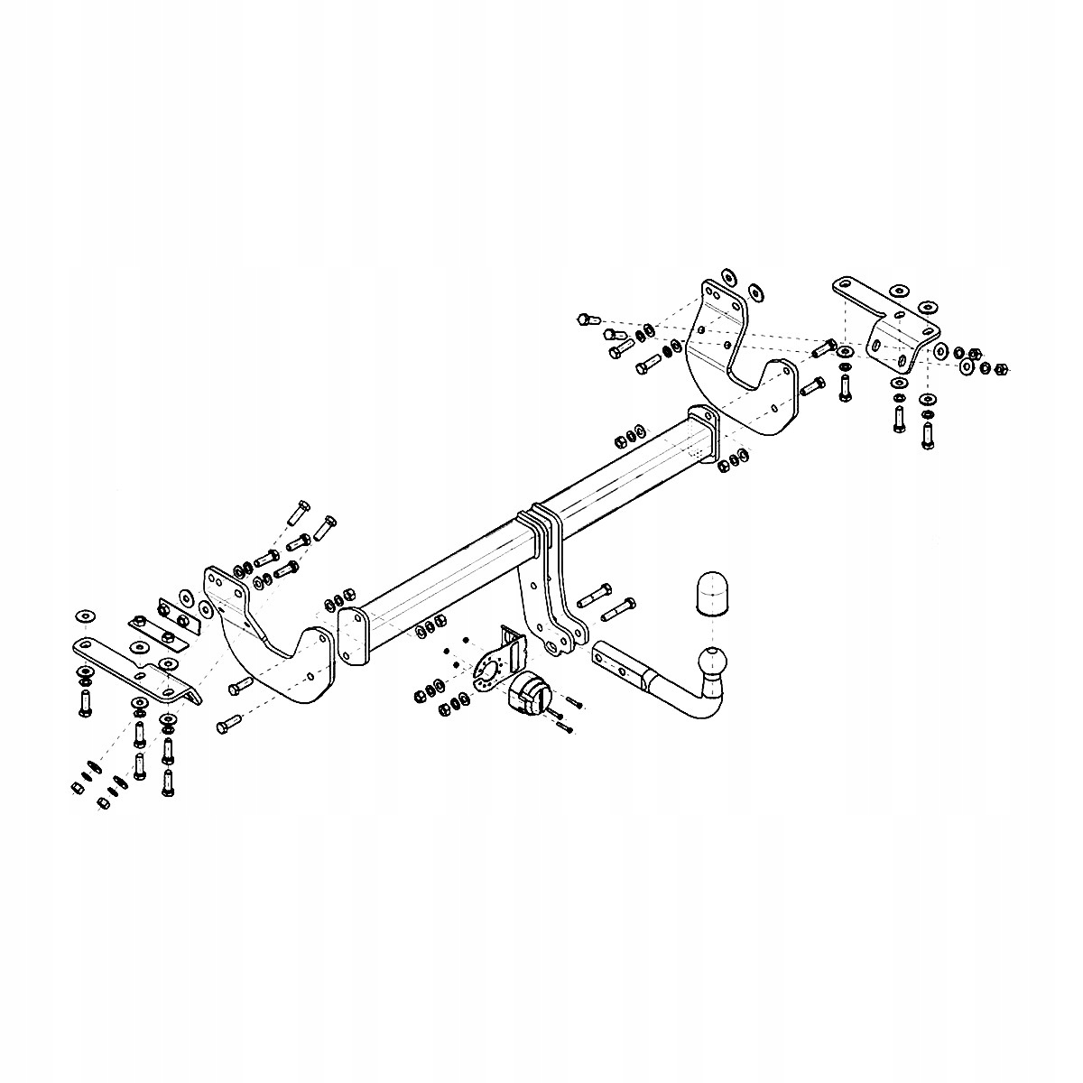 Hak holowniczy do Nissan X-Trail III 3 T32 SUV 17-22 MODUŁ WIĄZKA 13 PIN Producent Steinhof