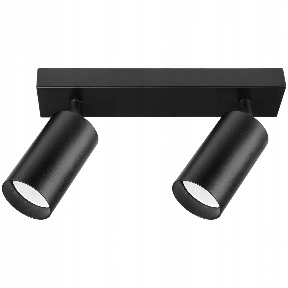 LEDOWA LAMPA SUFITOWA 35W CZARNY MAT OBRACANA IP20