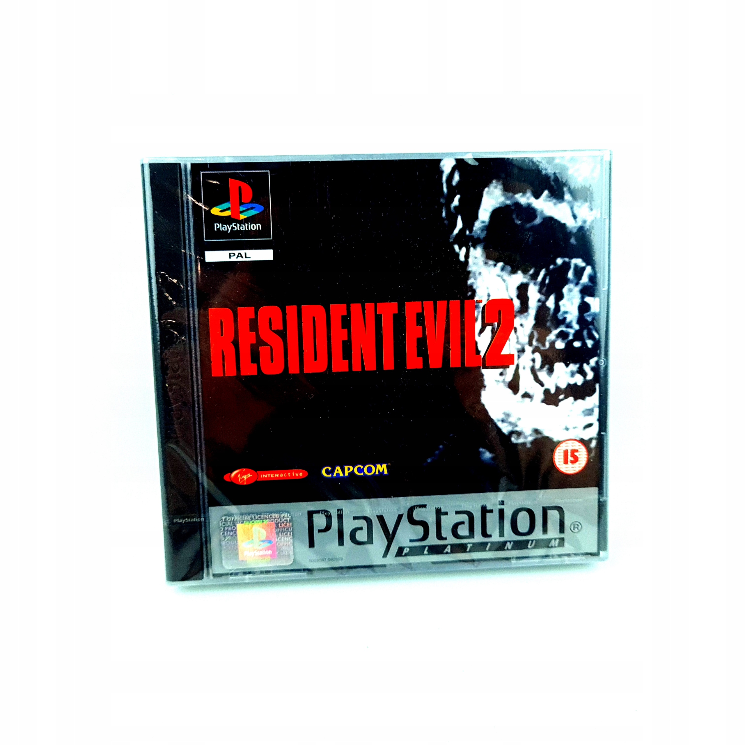 NOWA RESIDENT EVIL 2 PS1 PSX PAL PLATINUM ANGIELSKIE WYDANIE ENG