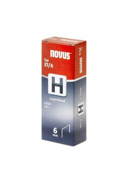 

Zszywki typ H 37/6 Novus twarde 5000sz Novus
