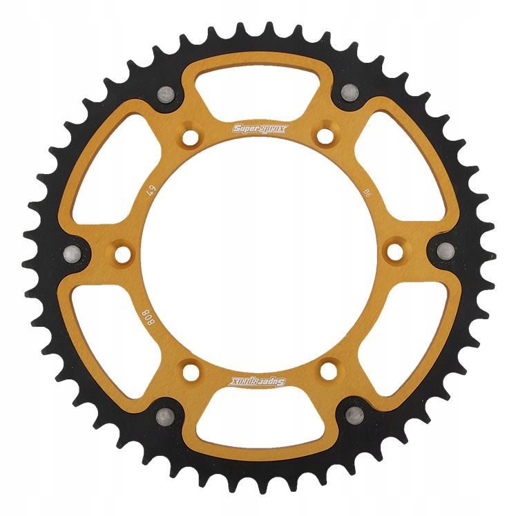 Rozeta Supersprox Stealth RST-808:49-GLD zlatá 49 zubov, 520 RST-808:49-GLD