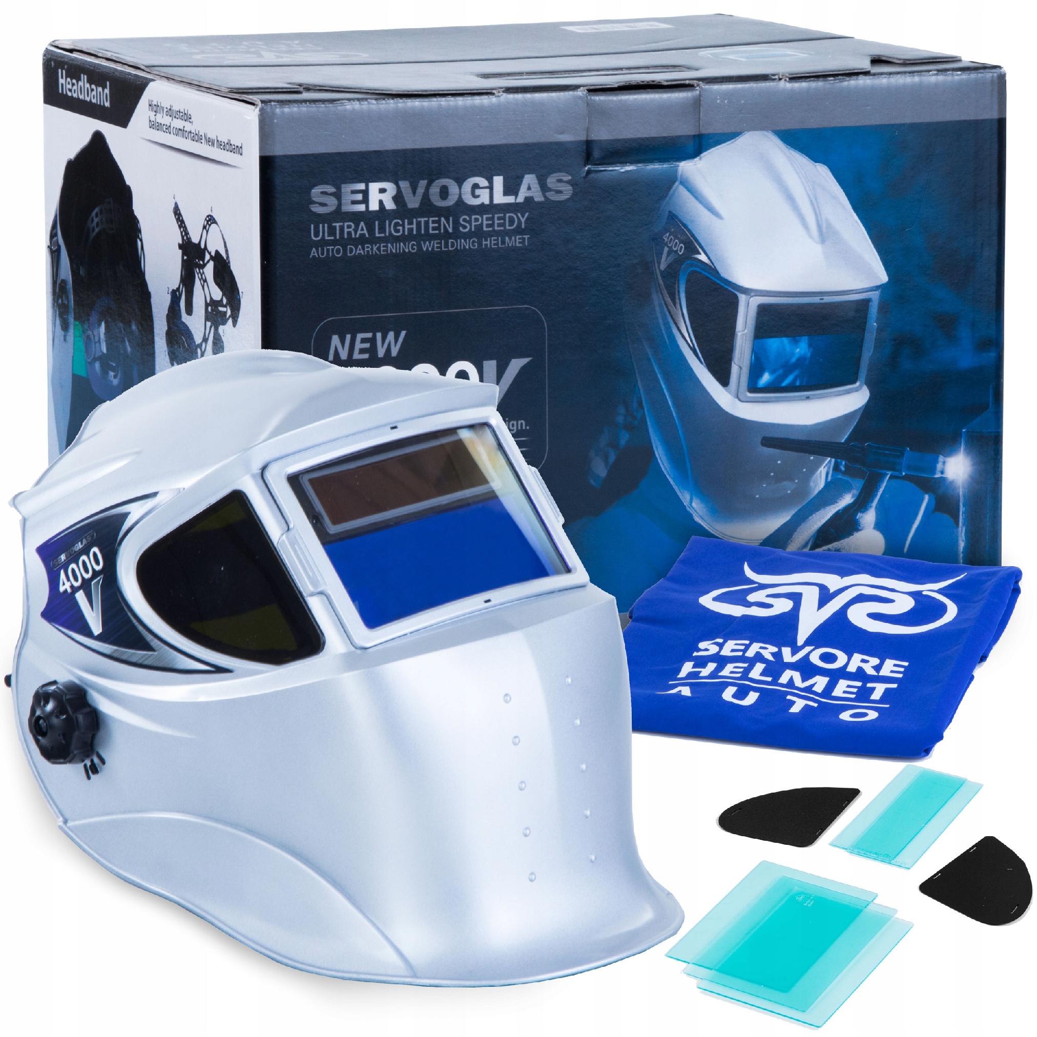 SERVOGLAS панорамный сварочный шлем 4000v