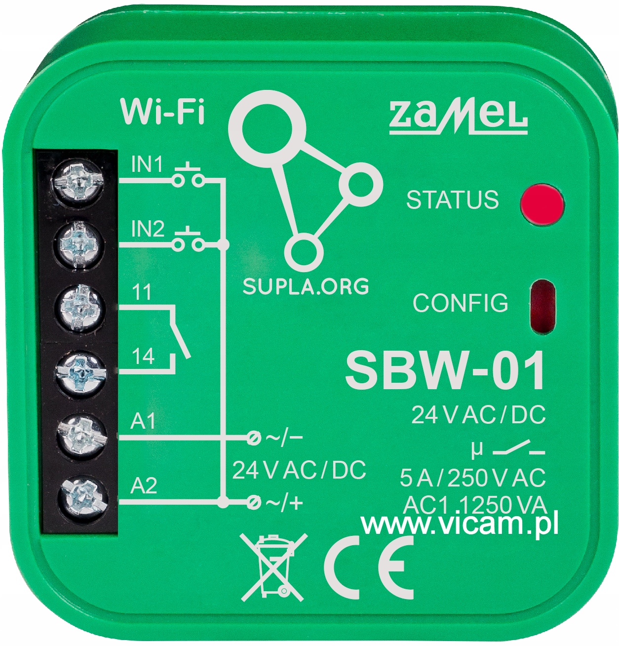 

Sterownik do bram Wi-Fi Supla SBW-01 Nice Horman