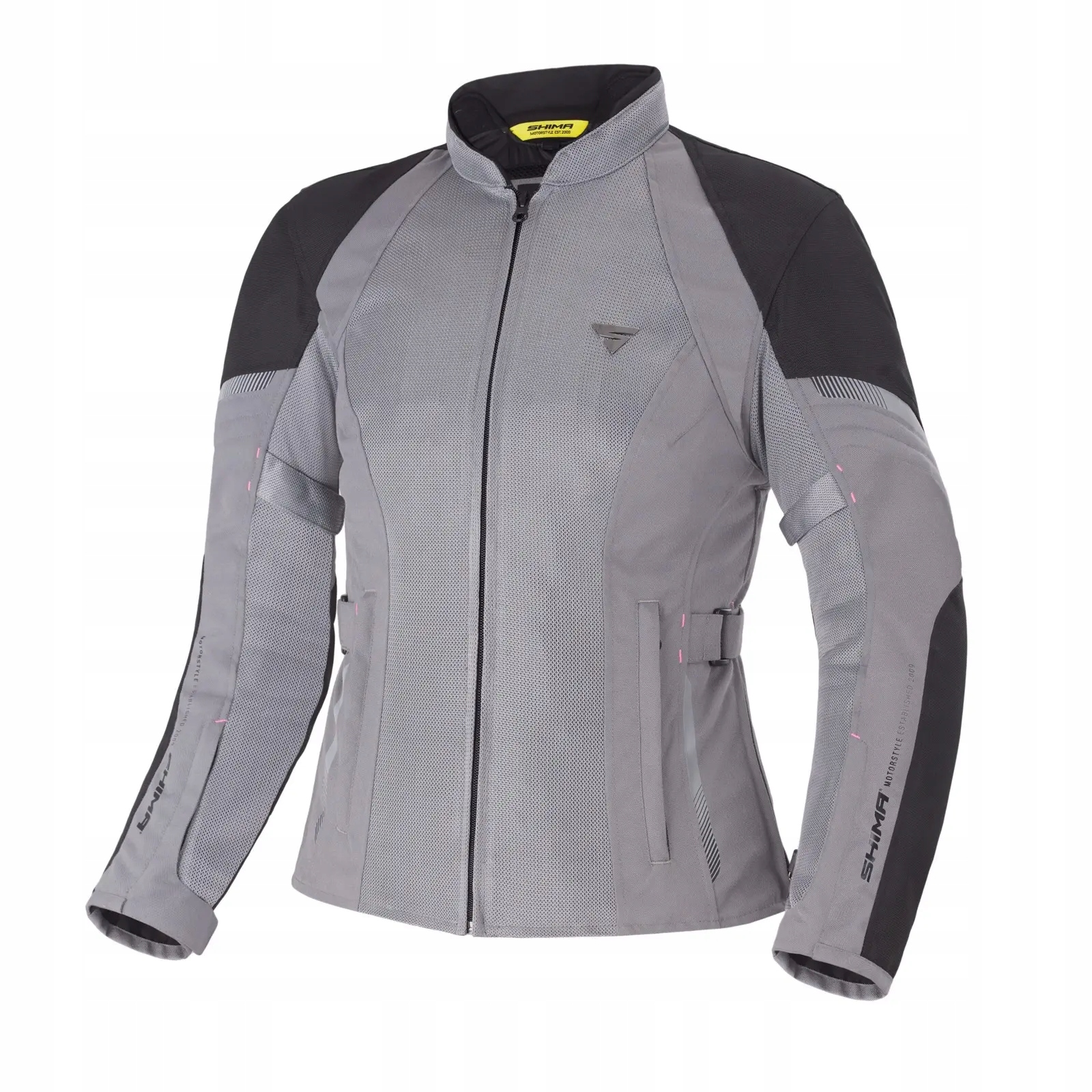 Dámska letná motocyklová bunda Shima Jet Lady Grey L