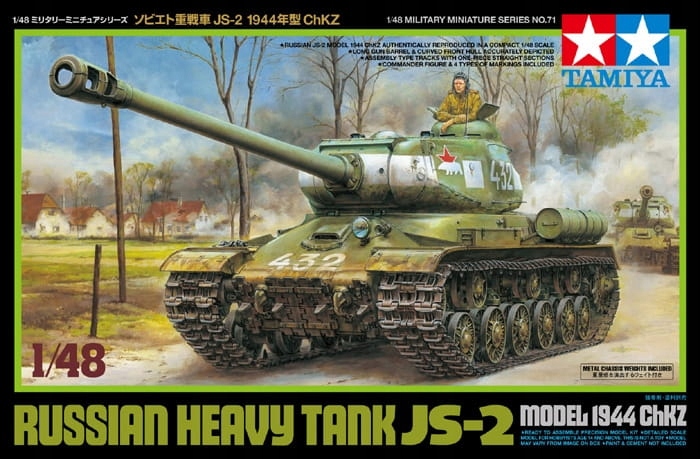 Russian Heavy Tank JS-2 Model 1944 ChKZ 1:48 Tamiya 32571