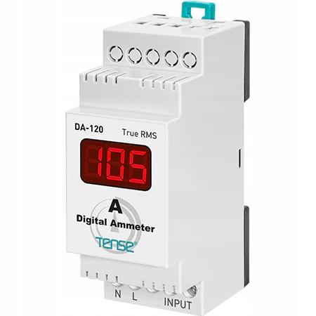Da-din Ampérmetr digitální pro Ac střídavé proudy 100 nebo 250 ampérů 100A