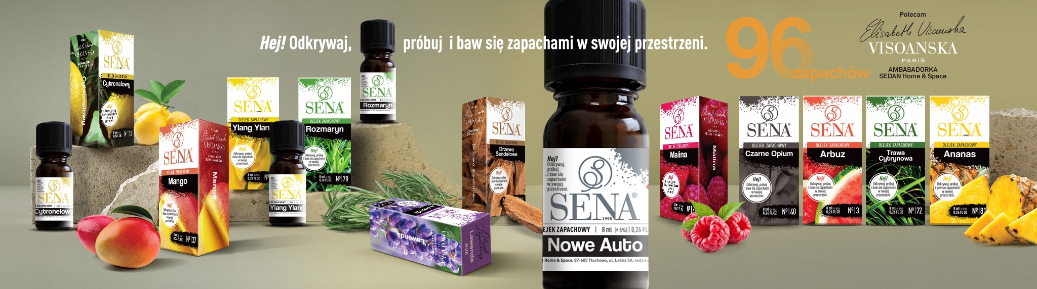 SENA olejek zapachowy - Ylang ylang Pojemność 8 ml