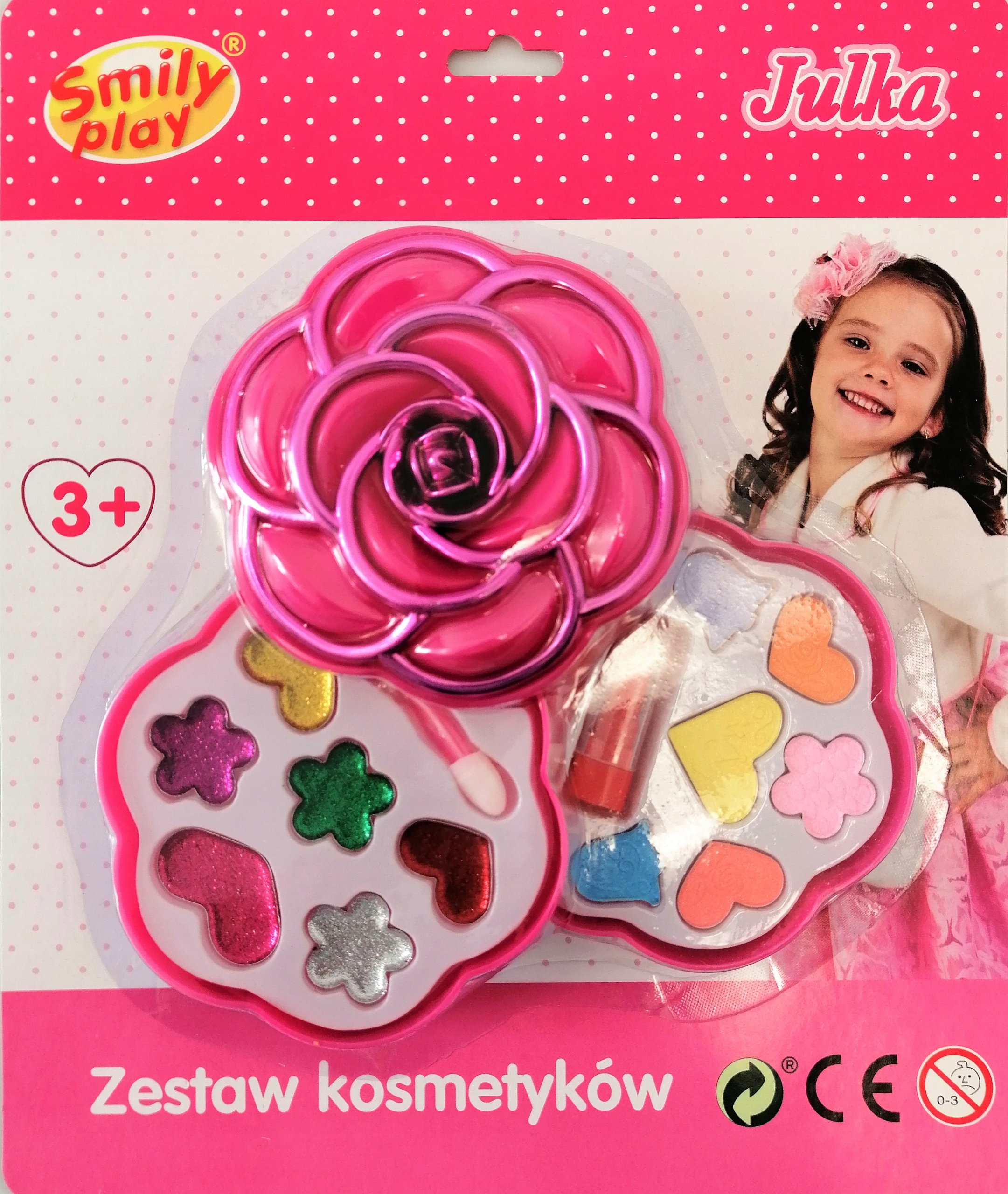 

Smily Play Zestaw kosmetyków makijaż cienie 15w1
