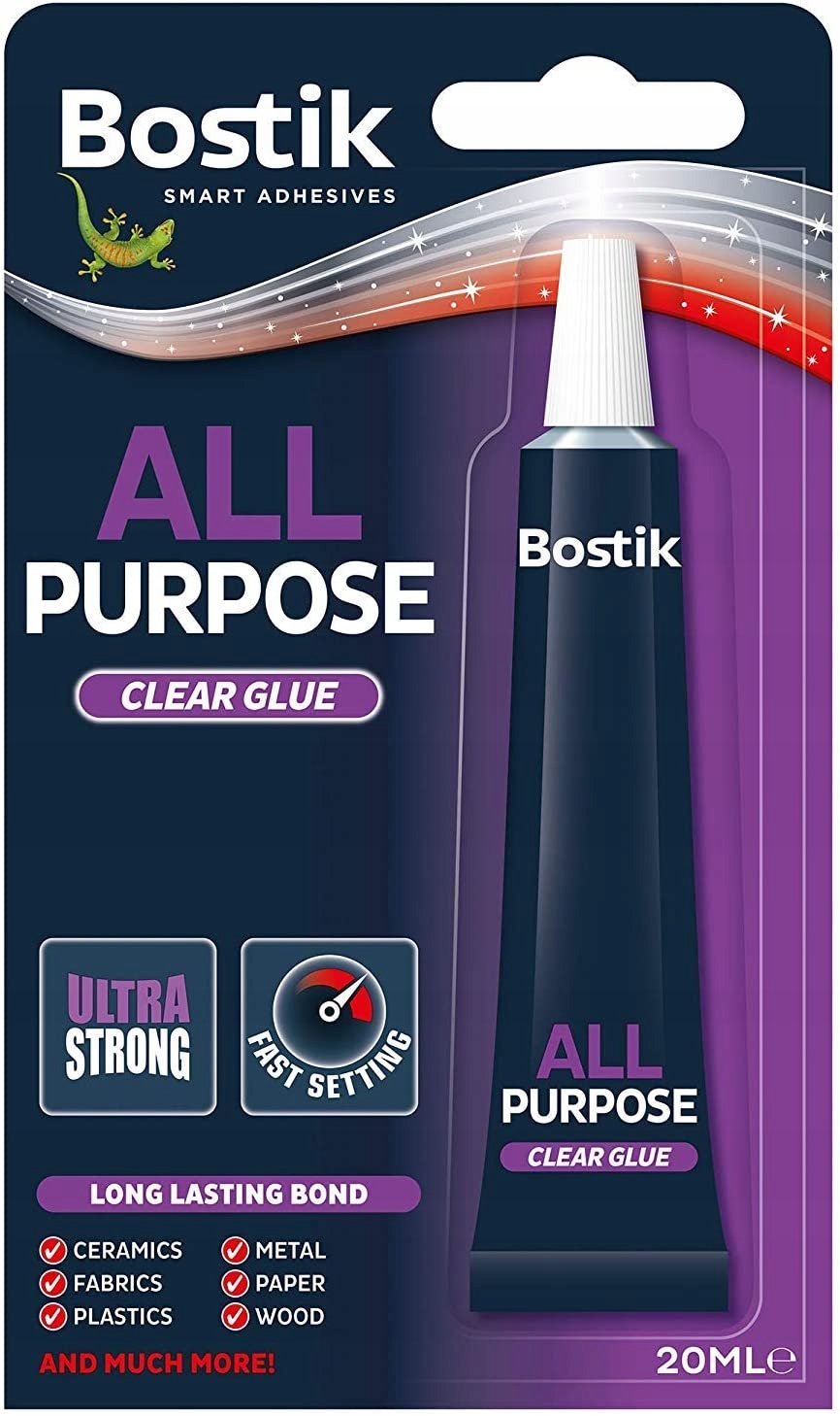 

Bostik 20 ml klej do naszywek - odporny na pranie