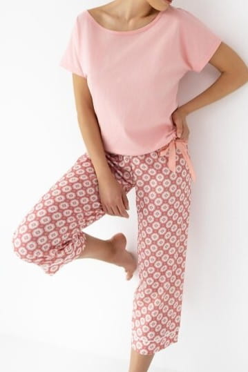 Dámské pyžamo Sensis Lydia růžové [ Velikost XL]