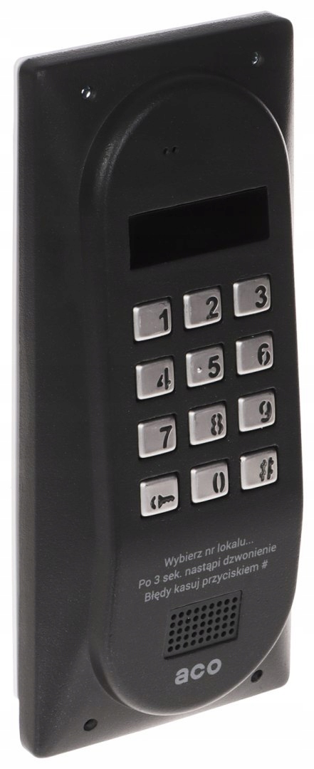 Digitálny Domofon CDNP8ACC-ST Aco