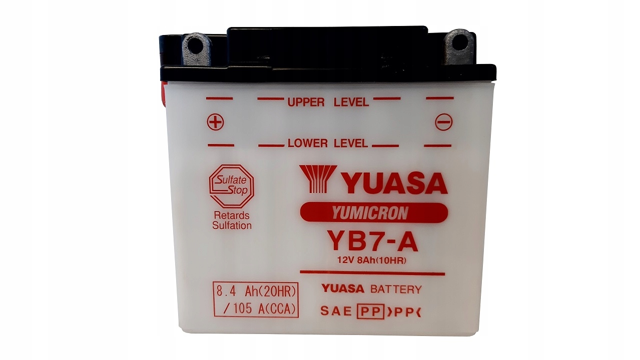 YB7-A - 8207f. Акумулятор Yuasa мотоцикли YB7 - a 8AH 12V