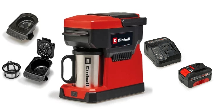 Einhell Kávovar Te-cf 18 Li 4609990 Set Akumulátor 4,0AH