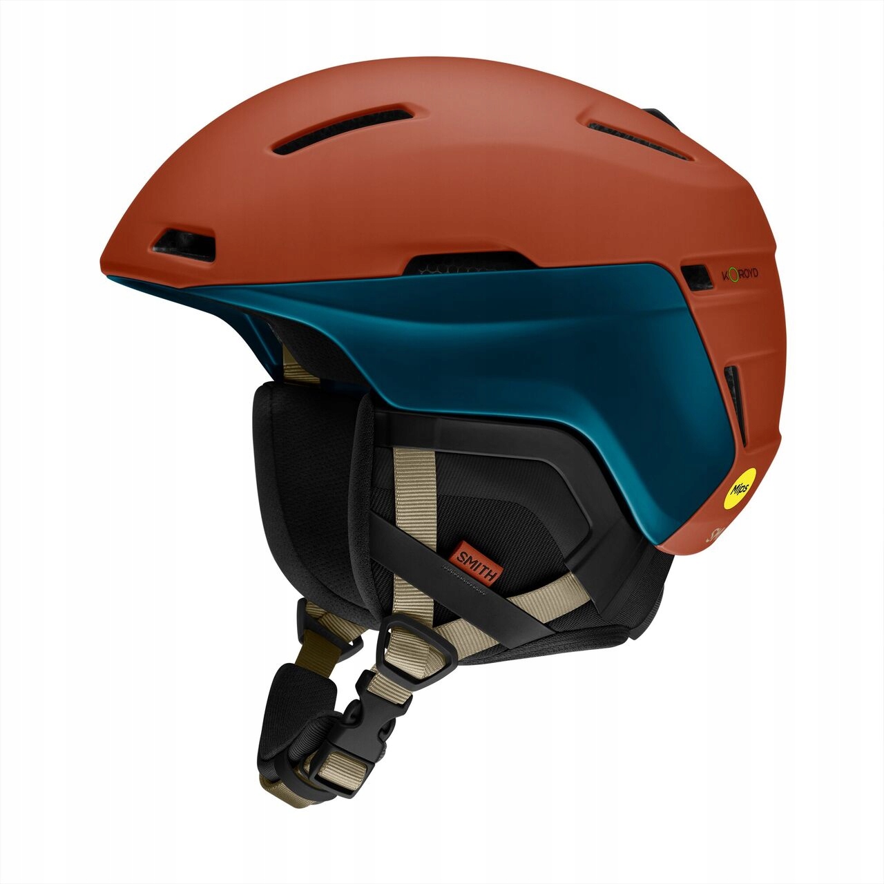 Kask narciarski Smith Accel Mips matte rust steel