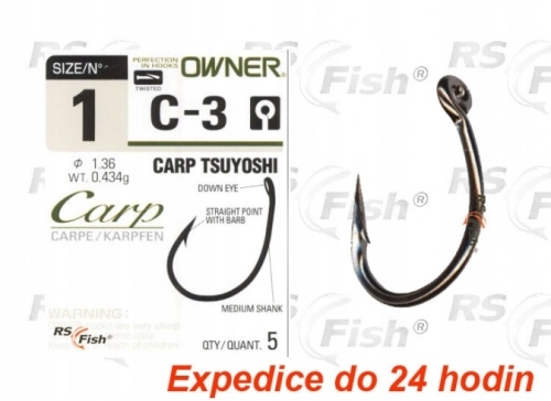 Haczyki Owner C 3 4