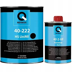 Podklad Unifill 40-222 Q-Refinish Hs 4:1 3,5L Čierny