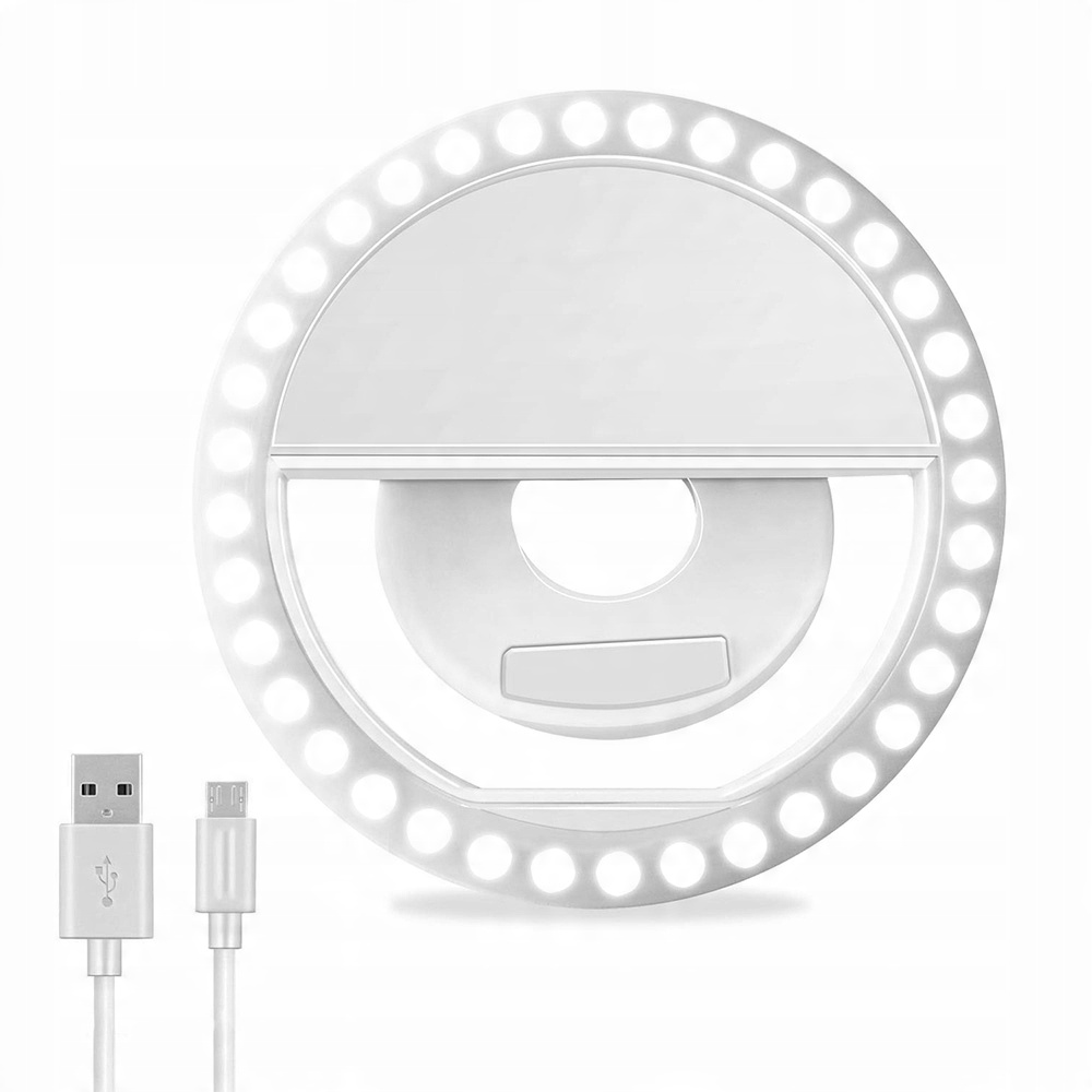 

Selfi ring lampka do nagrywania filmów na TikTok