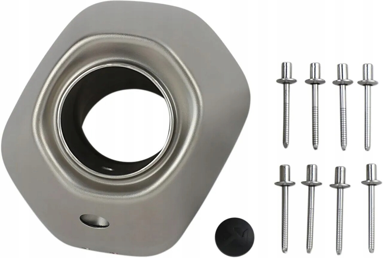 Koncovka výfuku Akrapovic End Cap V-EC186 Carbon Fiber